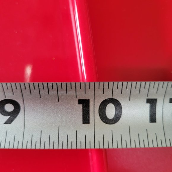 sectioned trays hard plastic blue and red set of four - Picture 5 of 5